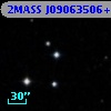 2MASS J09063506+2558321