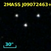 2MASS J09072463+2540083