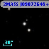 2MASS J09072648+4445373