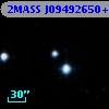 2MASS J09492650+1223081