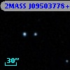2MASS J09503778+1255307