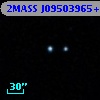 2MASS J09503965+1255310