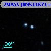 2MASS J09511671+1300082