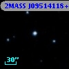 2MASS J09514118+1241133
