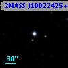 2MASS J10022425+7218586