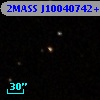 2MASS J10040742+7204257