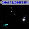 2MASS J10045815+7232364