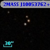 2MASS J10053762+7202040