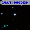 2MASS J10070039+7242538