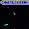 2MASS J10113130+0313295