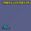 2MASS J10204520+1948465