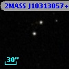 2MASS J10313057+6452330