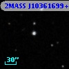 2MASS J10361699+6537196