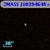 2MASS J10394648+5334362