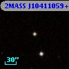 2MASS J10411059+5307283