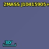 2MASS J10415905+5325503
