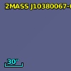2MASS J10380067-0017519