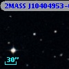 2MASS J10404953-0018434