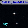 2MASS J10404971+0011495