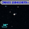 2MASS J10411079+0013285