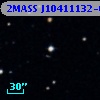 2MASS J10411132-0033430