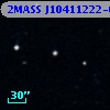 2MASS J10411222-0023552