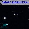 2MASS J10411729-0034236