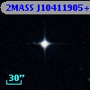 2MASS J10411905+0029420