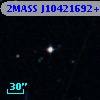 2MASS J10421692+0036400