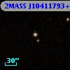 2MASS J10411793+2513240
