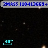 2MASS J10413669+2506303