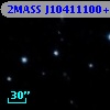 2MASS J10411100+7254116