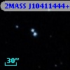 2MASS J10411444+7313463