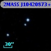 2MASS J10420873+7246069