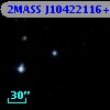 2MASS J10422116+7231483