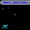 2MASS J10423361+7251178