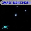 2MASS J10423428+7231223