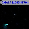 2MASS J10434970+7306106