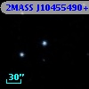 2MASS J10455490+7244156