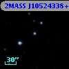2MASS J10524338+7240088