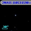 2MASS J10531590+7213476