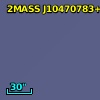 2MASS J10470783+0553084