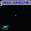 2MASS J10455749+1255442