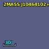 2MASS J10464102+1226555