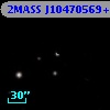 2MASS J10470569+1155040