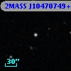 2MASS J10470749+1257108
