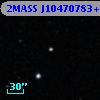 2MASS J10470783+1244521