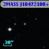 2MASS J10472100+1302257