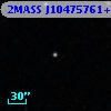 2MASS J10475761+1258223