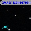 2MASS J10480703+1300341